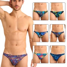 Kiniki Men's Tan Through Swim Micro Brief - Super Quick Drying-Ultra Lightweight