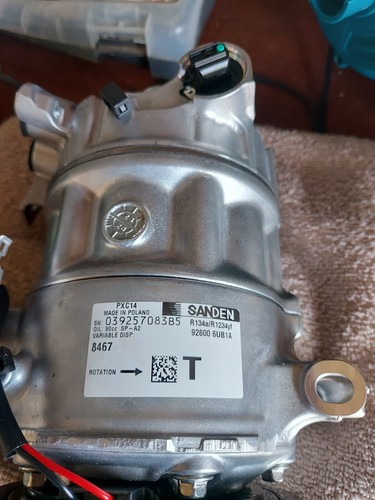 nissan juke air con compressor - Picture 4 of 5