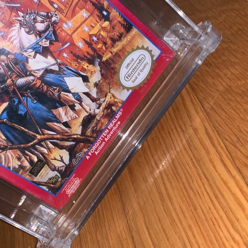 New NES Advanced Dungeons & Dragons: Hillsfar WATA 8.5 Factory Sealed Game - Picture 4 of 5