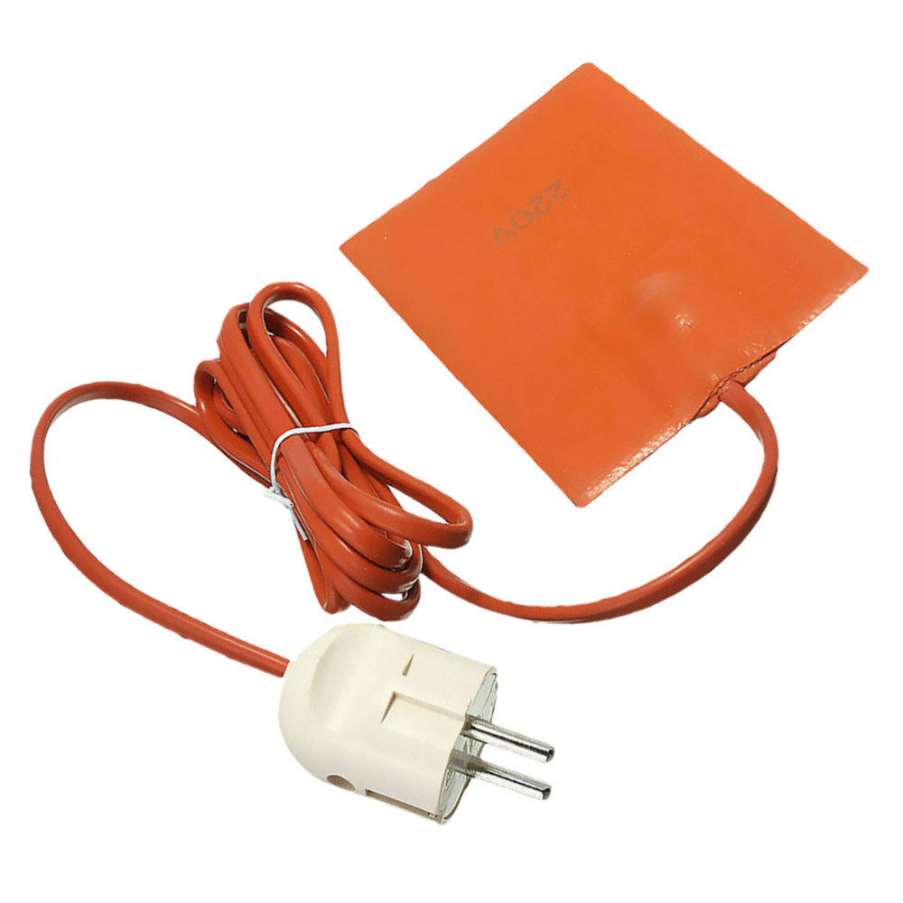 3pcs Car Engine Heater Pad Oil Pan Heater Pad Truck Oil Pan Heater