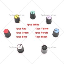 7PCS Replacement Rotary Control Knob Cap For Soundcraft Mixer EMX24-USB DSP
