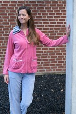 Damen-Haus/ Freizeitanzug mit Reißverschluss