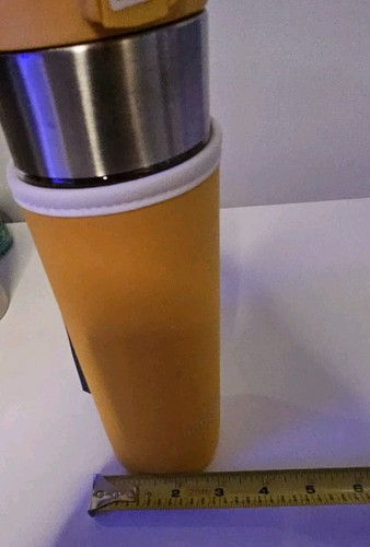 Fruit Infuser Infusion Pro Wasserflasche - One Click Open 24oz, gelb - Bild 7 von 7