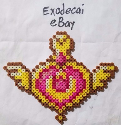CRISIS MOON COMPACT SAILOR MOON BEAD SPRITE PERLER ART TRANSFORM SUPER  ANIME