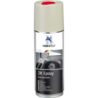 Grundierfüller Epoxy 2K Grundierung Lack Füller Spray beige matt 400 ml