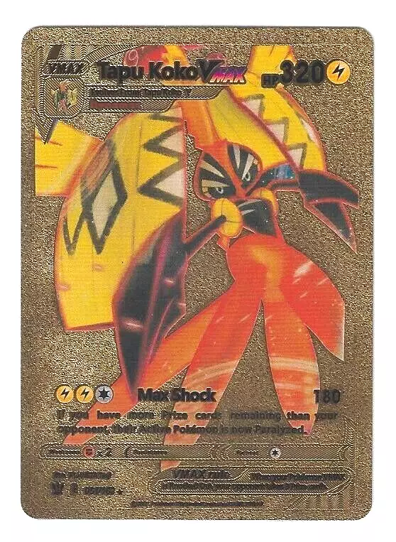 PTCG Pokemon s5I 018/070 Tapu Koko VMAX RRR Sword & Shield Collection Mint  Card - AliExpress