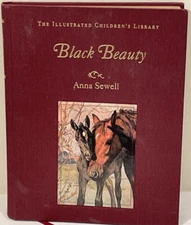 Anna Sewell ~ Black Beauty Illustrated Junior Library ~ 2002 Edition Gold Gilded