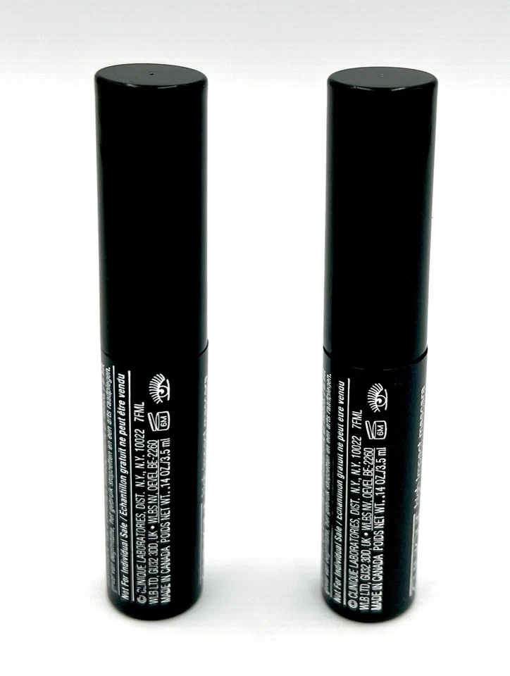 Lote 2 x Rímel Clinique Alto Impacto 01 Negro 3,5 ml * 2=7 ml Foto 3 de 3