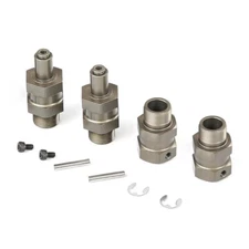 US STOCK KingVal 24mm Hex Hub Extended Axle For 1/5 HPI KM ROVAN BAJA 5B 5T 5SC