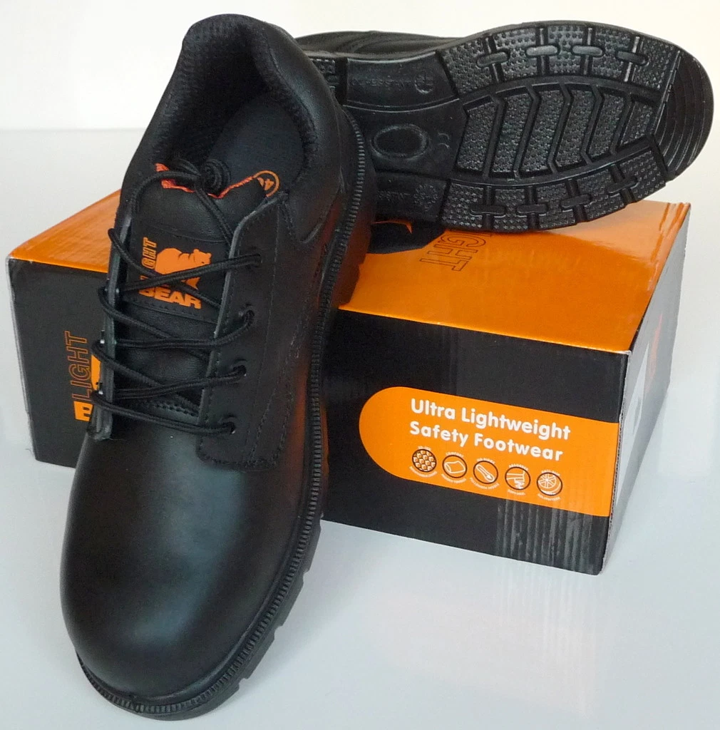 Light sales safety footwear
