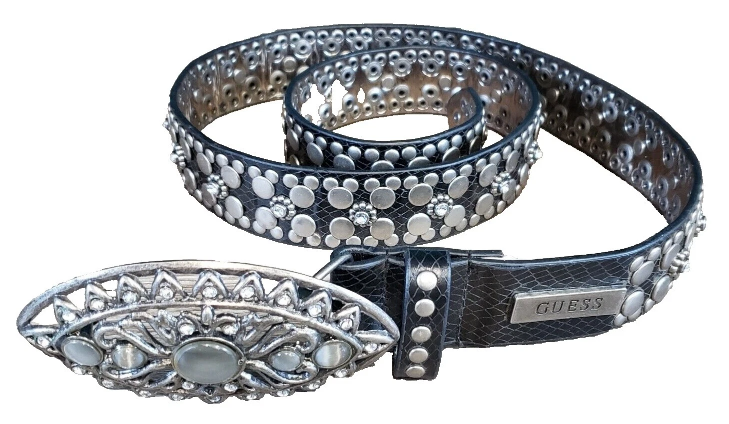 GUESS Faux Leather Waist Belt Belts for Women