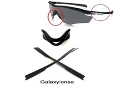 Galaxy Nose Pads  Ear Socks Rubber Kits For Oakley M2 Frame XL Sunglasses Black
