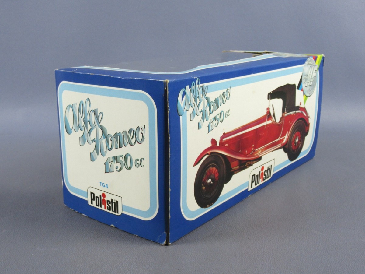 Modell Alfa Romeo 1750 6C Polistil Skala 1/18 Spielzeug