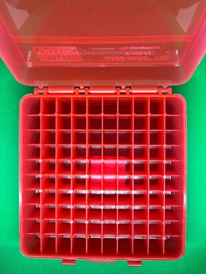 3 MTM 100 round Flip-Top Ammo Boxes Clear Red New Storage Cases 41 44 45 Others