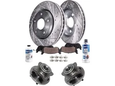 For Range Rover Sport Brake Pad and Rotor and Wheel Hub Kit Detroit Axle 73959YP