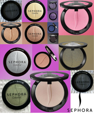 Sephora Colorful SHIMMER EYESHADOW 0.07 oz / 2.0 g   SOLD OUT   Various Colors