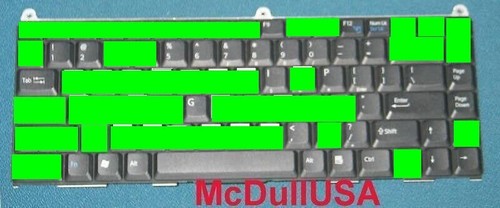 Sony VAIO PCG-K45 K13 KEYBOARD INDIVIDUAL KEY (ONE KEY ONLY) - Picture 1 of 2