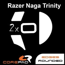 Corepad Skatez Razer Naga Trinity Replacement Mouse Feet Hyperglide PTFE Teflon