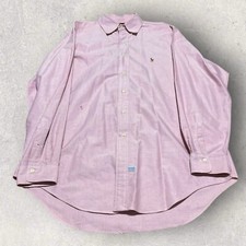 Vintage Ralph Lauren Shirt Mens 16.5-34 Pink ...