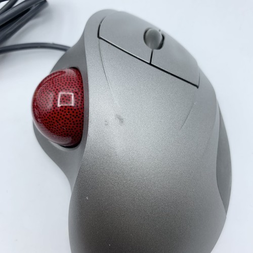 Logitech T-BB18 Trackman Wheel USB Wired Trackball Scroll Wheel Mouse Tested - Picture 5 of 10