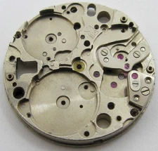 Vulcain Cricket Alarm Caliber 120 part jeweled main plate + ...