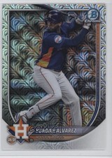 2025 Bowman Chrome Mega Box Mojo Refractor Yordan Alvarez #81 8g8