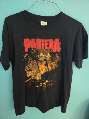 Pantera The Great Southern Tour T Shirt Size L 1990s vintage concert t-shirt, vintage, single stitch, B+ condition