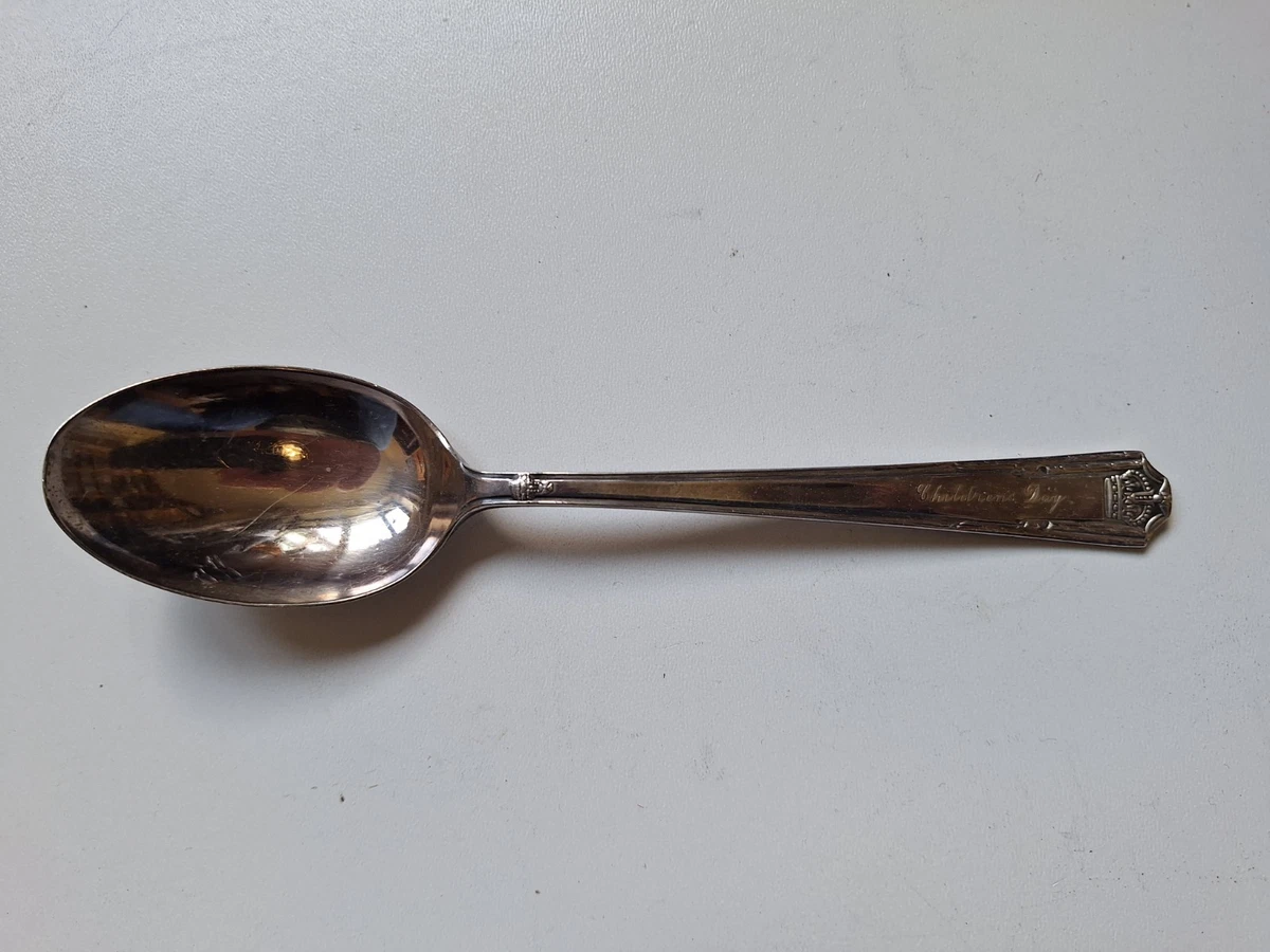 Coronation Antique Solid Silver Spoons for sale | eBay UK