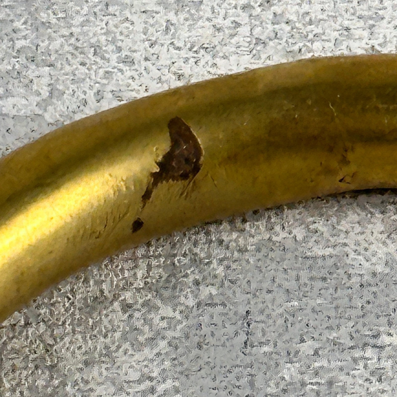 Bangle Bracelet Handcrafted Patterned Tubular Bra… - image 6