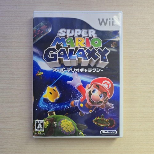 Super Mario Galaxy Wii Japan Limited Action Game Pop Popular Nintendo RARE