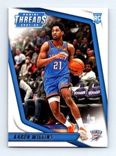 #100 2021-22 Chronicles Threads BASE } Aaron Wiggins RC Thunder