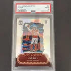 2024 Panini Donruss Optic - Uptowns Bo Nix #3 (RC) PSA 9