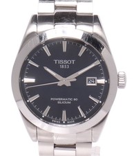 TISSOT Gentleman Powermatic 80 T127407A Automatic Black Dial Men's Wristwatch