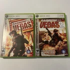 Tom Clancy's Rainbow Six Vegas 1 & 2 Bundle (Microsoft Xbox 360) CIB Lot Tested