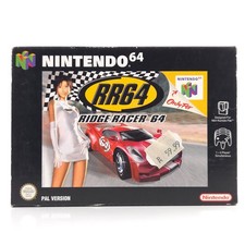 ebay® Auktion 198316146983 | Nintendo 64 Spiel: Ridge Racer 64 RR64 - N64 OVP CIB (PAL EUR) Namco Thumbnail of ebay® auction 198316146983 | Nintendo 64 Spiel: Ridge Racer 64 RR64 - N64 OVP CIB (PAL EUR) Namco