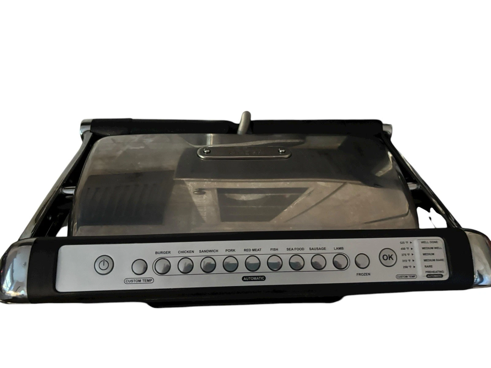 All-Clad 5-Level Electric Indoor Grill w/ AutoSense , XL Meat Panini 8391s1 READ
Opens in a new wind