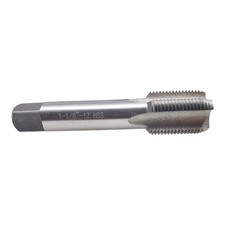 1 1/8-12 Thread Tap Right Hand RH HSS 1-1/8x12 Straight Fluted 1 1/8"-12 Machine
