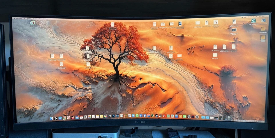 PHILIPS Evnia Monitor Gaming curvo WQHD 21:9 34 pollici, 1 ms, 165 Hz, 3440x1440 - Immagine 2 di 4