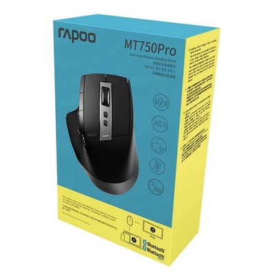 Rapoo MT750L Wireless Side Wheel Mouse, 4 Adjustable DPI Rechargeable