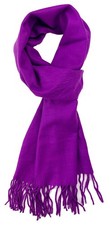 Winter Scarf Shawl Cashmere Feel Solid Color Wraps Neck Warmer 72x12 Inch