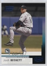 2004 Leaf Press Proof Blue 75/100 Josh Beckett #134 u6m
