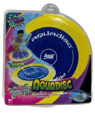 Aqua Disc Games Underwater Leisure Blue Yellow Vintage Rare PG-3060