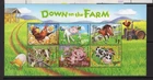 AUSTRALIA DECIMAL 2004 DOWN ON THE FARM SHEETLET SUPERB MNH