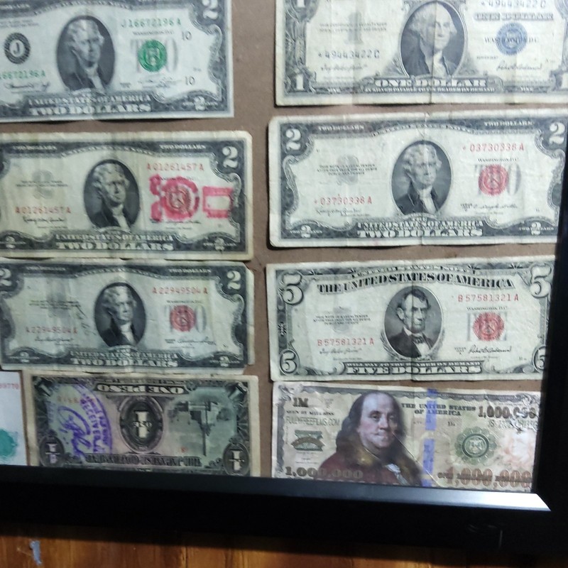 $1 United States Federal Reserve Note Banknote, Circulated, Uncertified