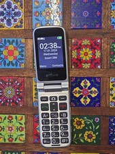 Artfone G6 Pro - 4G-LTE, Flip PHONE, Unlocked, Dual Lcd, Big Buttons, Senior,  