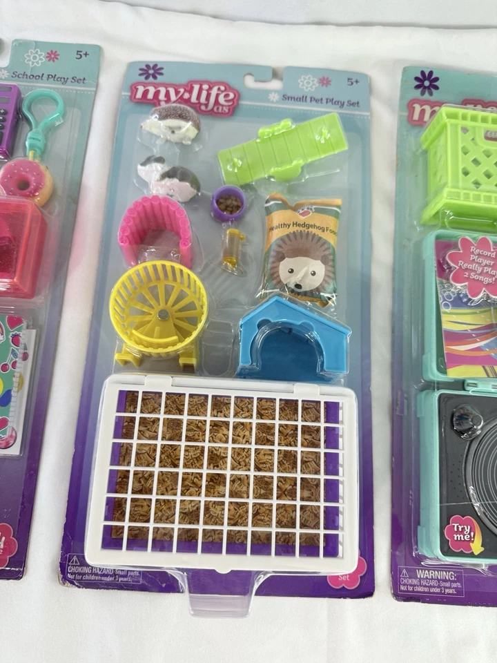 Juego My Life Pequeña Mascota, Regreso al Cole 18 Muñecas,Y Otros Accesorios Todo Nuevo.xx6 Foto 3 de 4