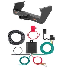 CURT CLASS 5 XD+ TRAILER HITCH & WIRING FOR SILVERADO / RAM / SIERRA