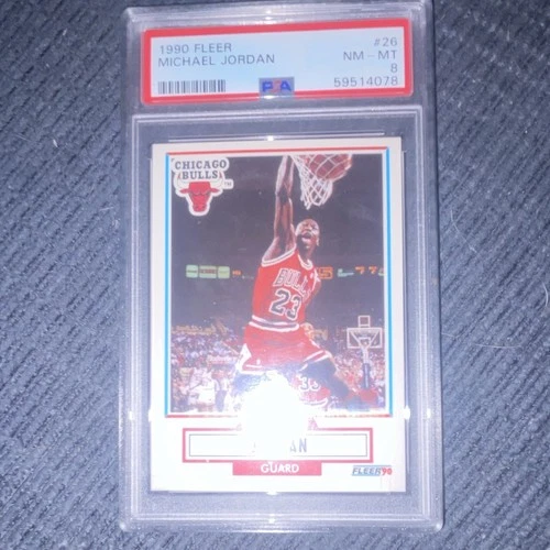 1990 Fleer Jordan PSA 91