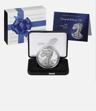 2026 Congratulations Set American Eagle 1oz Silver Proof Coin 26RF IN HAND !