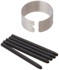 Wacom Pen Tablet Pen Tab Option Refill Cintiq/Intuos/Bamboo/DTx Felt 5 Pack FUZ-